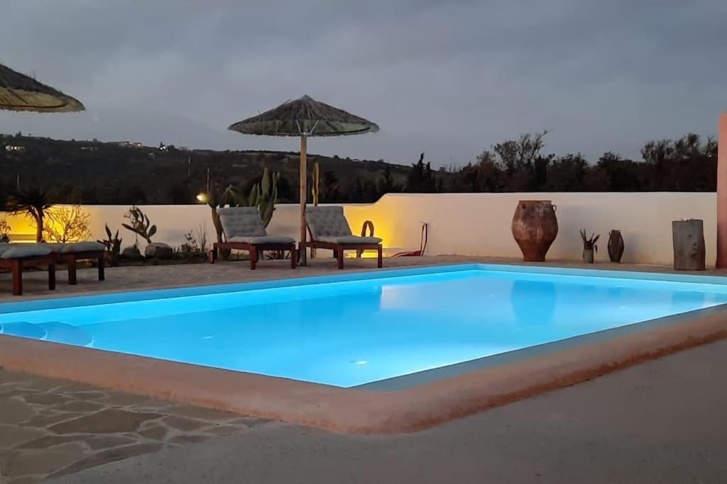 Villa Louloudia Stylish Luxury Villa With Private Pool Pitsidia Exterior photo